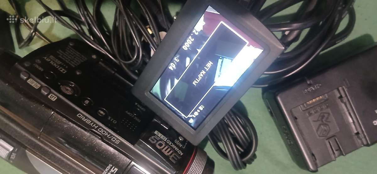 Panasonic video kamera - nuotraukos Nr. 5