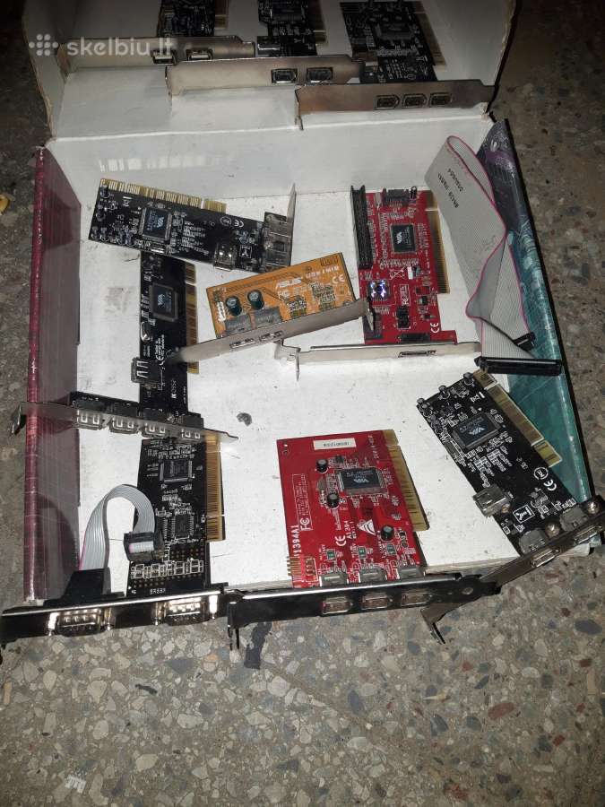 Pci-ide,sata,firewire,usb,com - nuotraukos Nr. 2