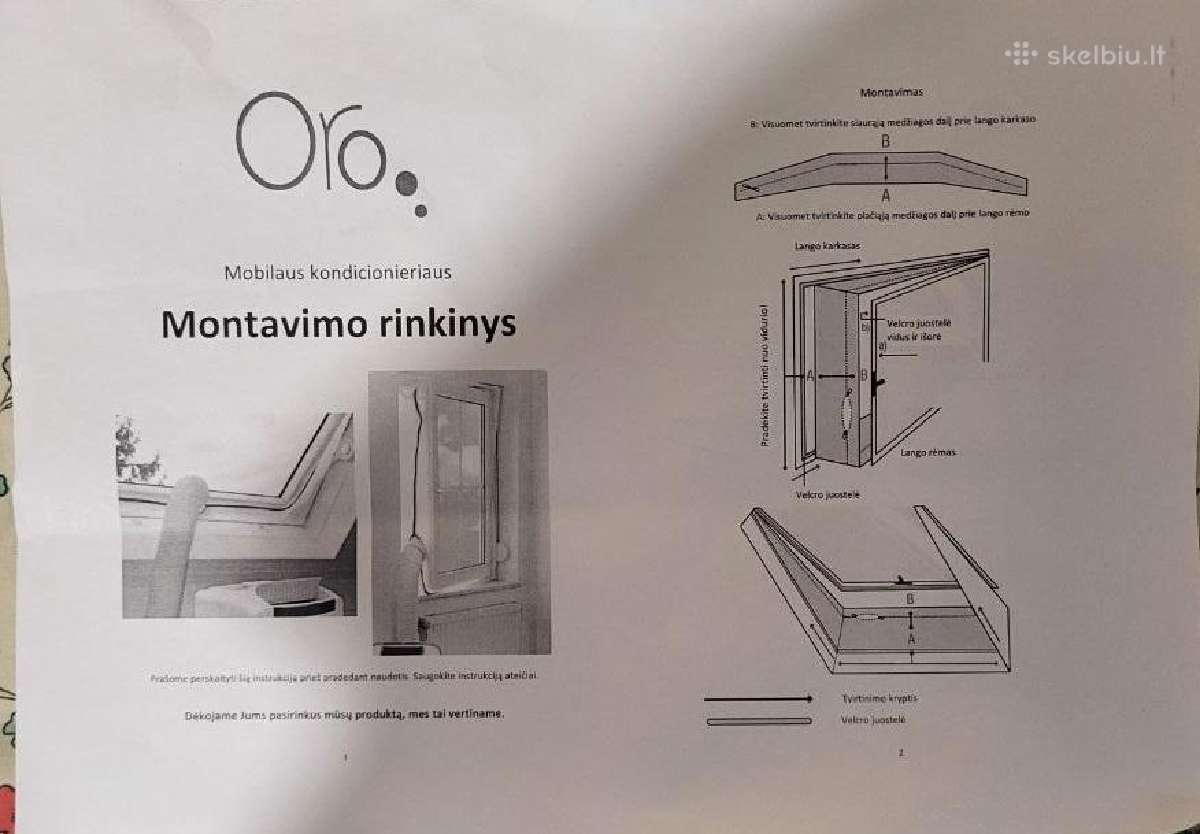 Milan 9k WiFi Smart mobilus kondicionierius Wood's - nuotraukos Nr. 9