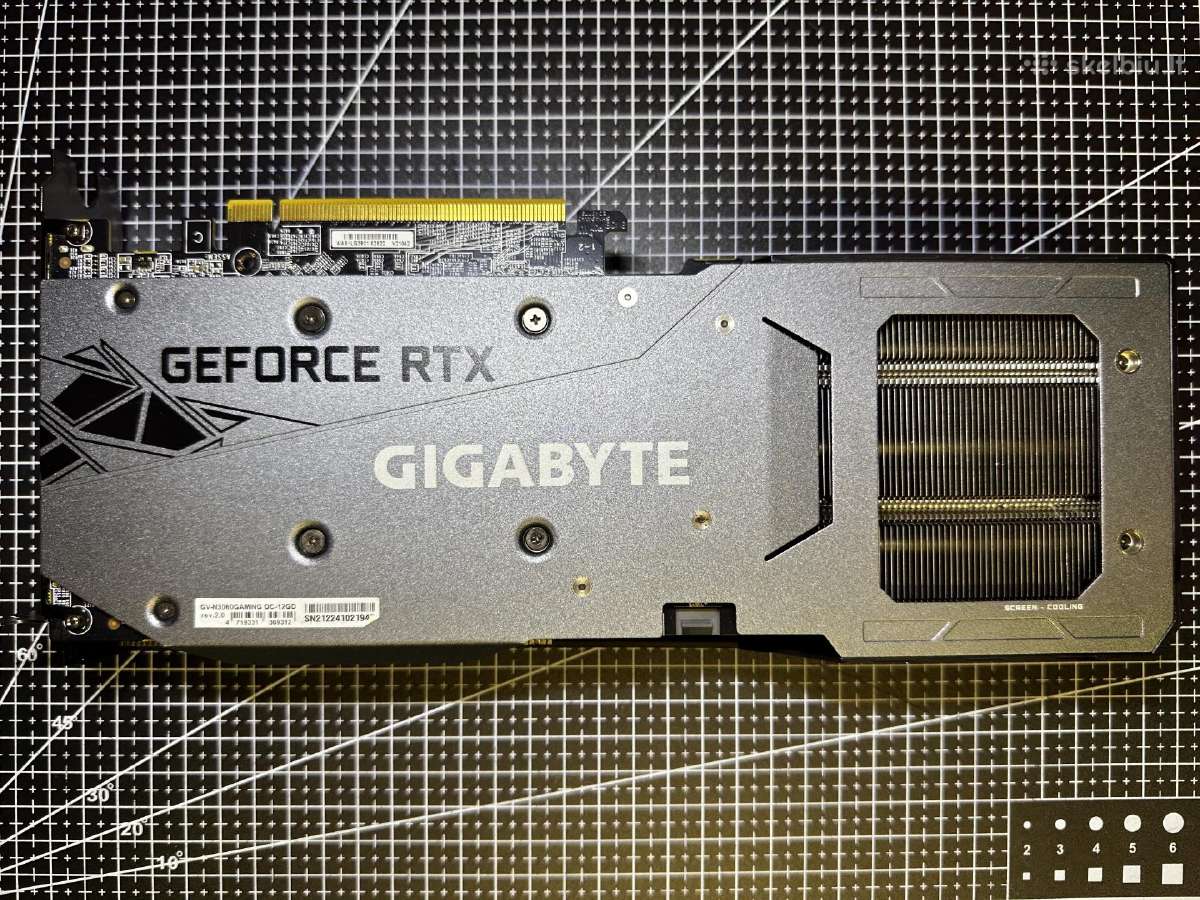 Gigabyte Geforce Rtx 3060 Gaming Oc 12gb Rev.2.0 - nuotraukos Nr. 3