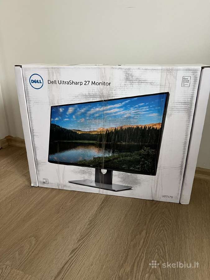 Dell Ultrasharp U2717d 27 Qhd Ips monitorius - nuotraukos Nr. 3