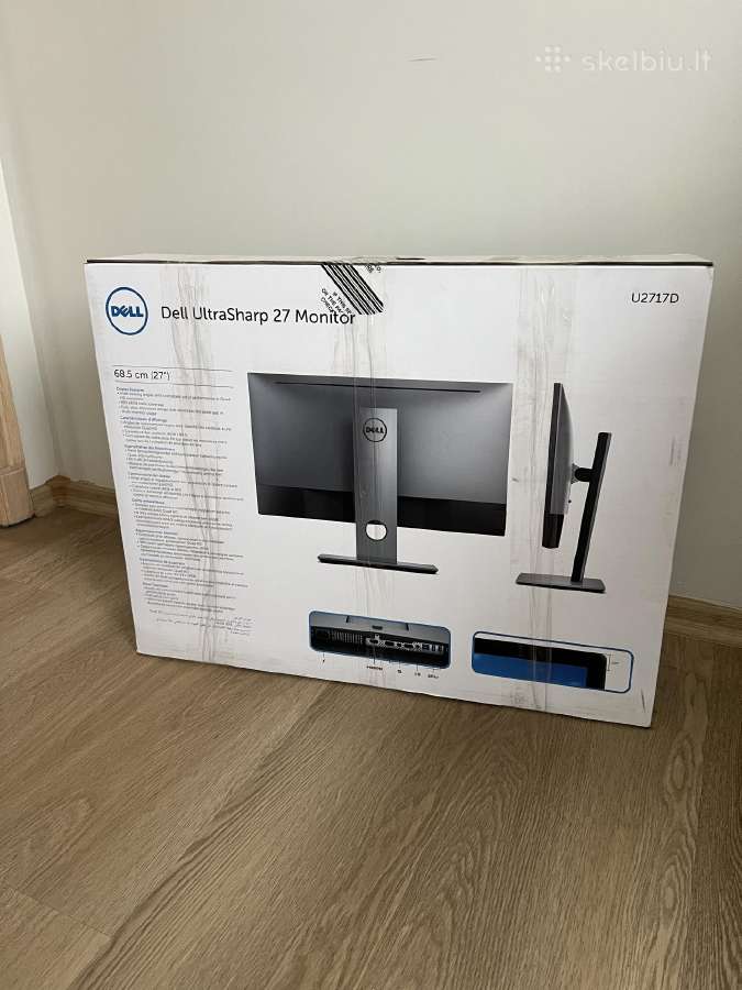 Dell Ultrasharp U2717d 27 Qhd Ips monitorius - nuotraukos Nr. 4