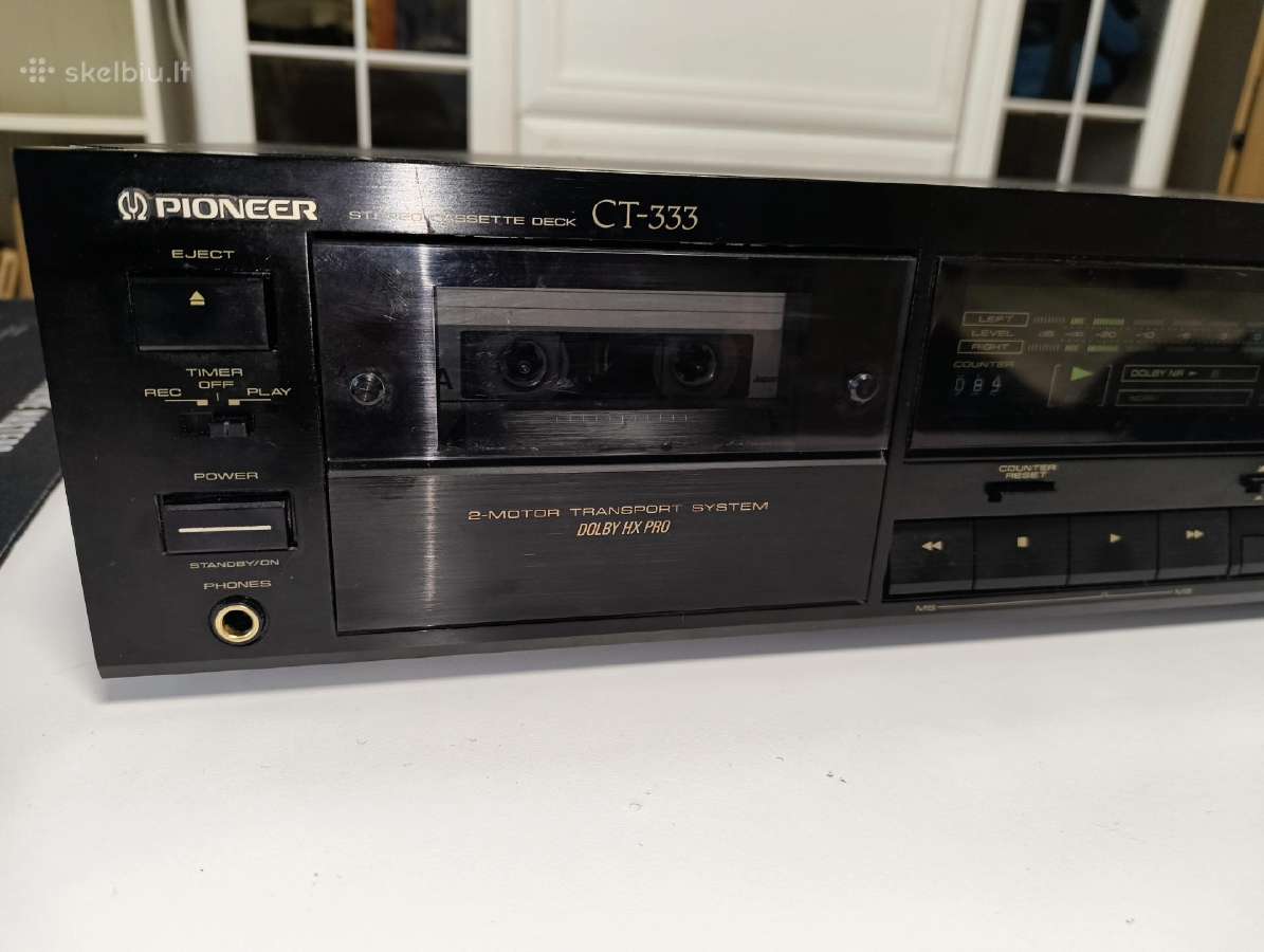 Pioneer Ct-333 kasetine dėka - nuotraukos Nr. 2