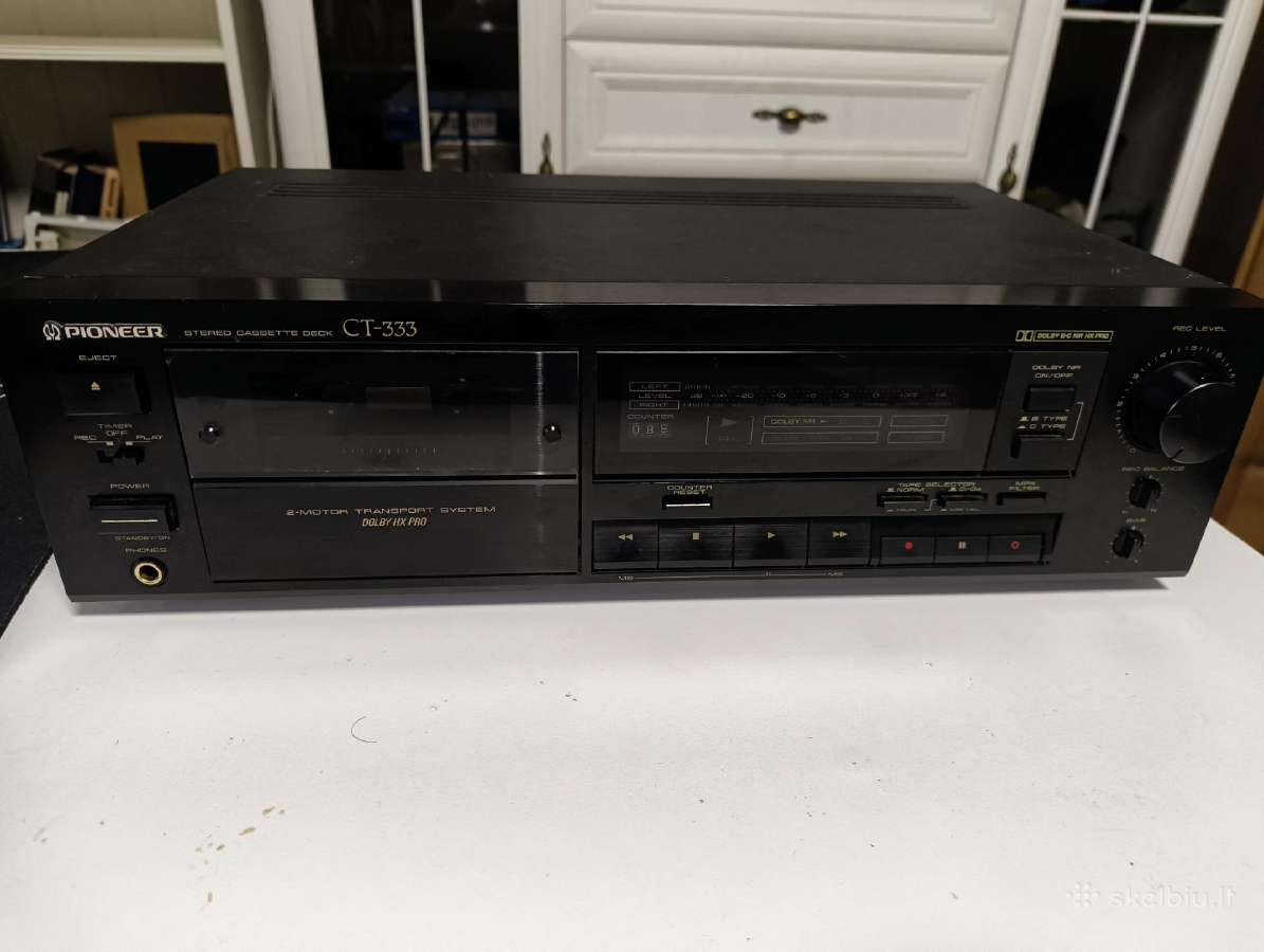 Pioneer Ct-333 kasetine dėka - nuotraukos Nr. 3