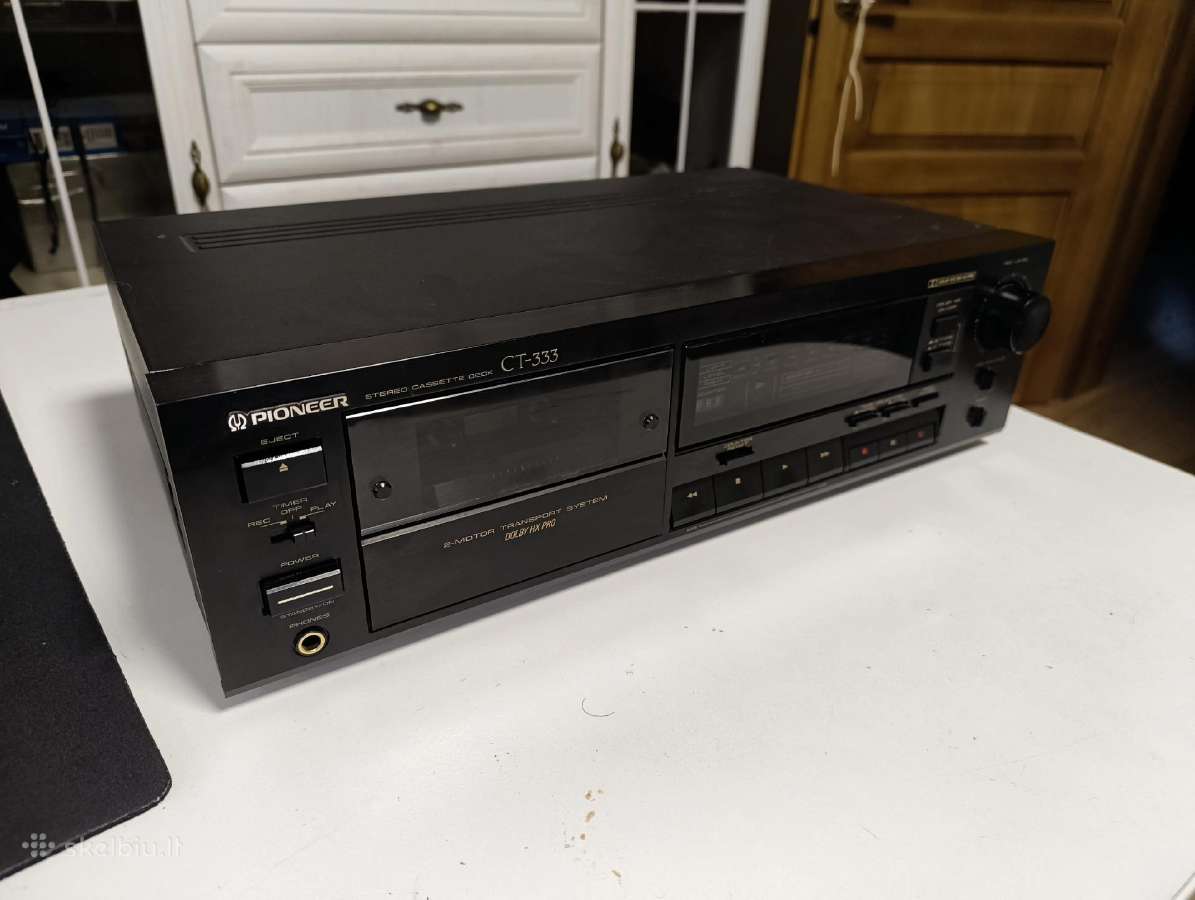Pioneer Ct-333 kasetine dėka - nuotraukos Nr. 4