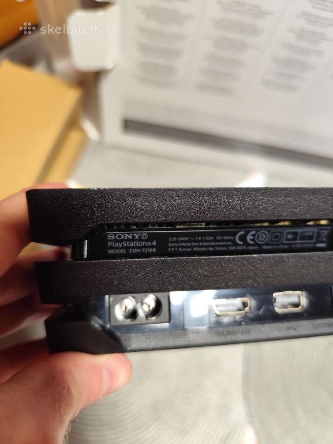 Playstation 4 Pro“ su 1 terabaitu - nuotraukos Nr. 2