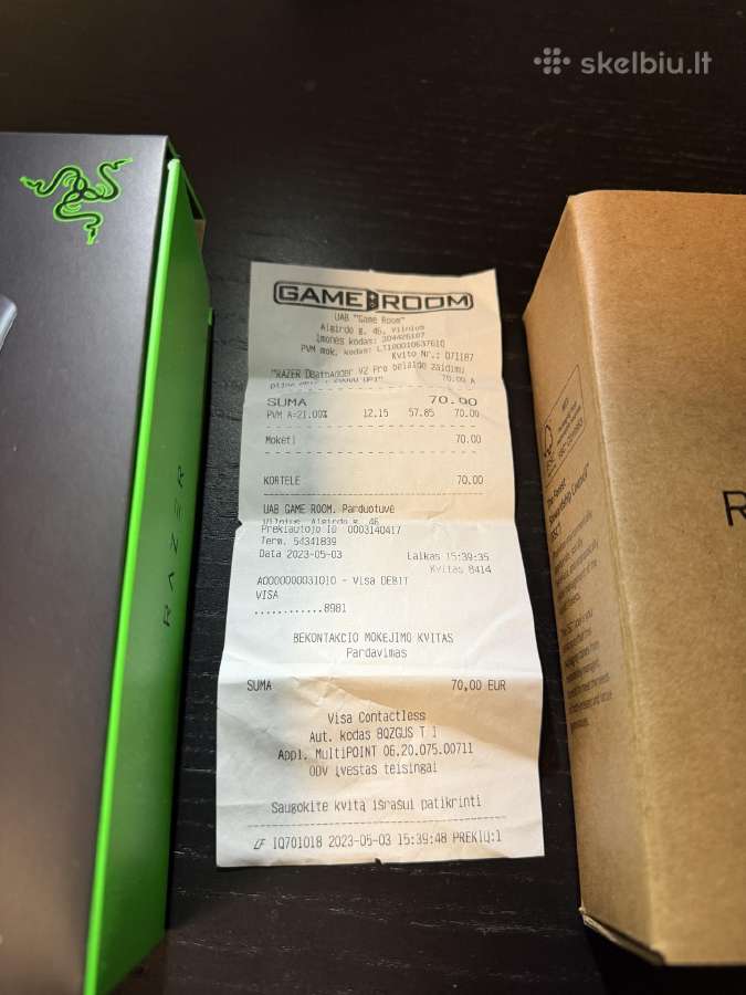 Razer Deathadder V2 Pro - nuotraukos Nr. 2