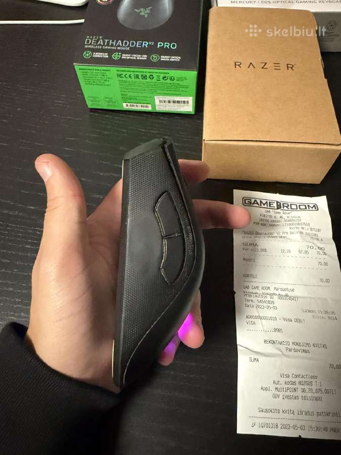 Razer Deathadder V2 Pro - nuotraukos Nr. 5