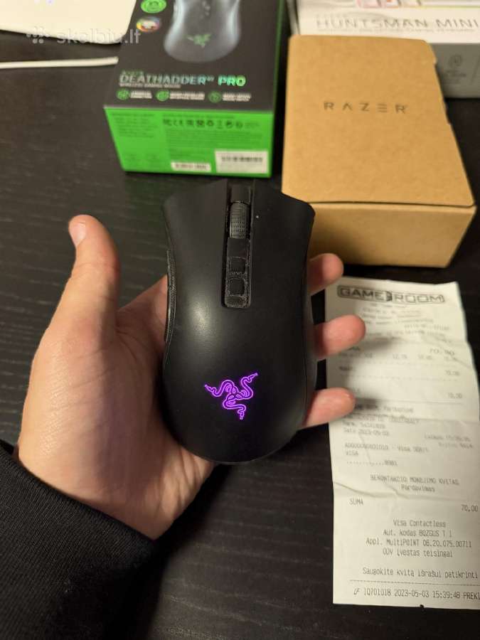 Razer Deathadder V2 Pro - nuotraukos Nr. 6
