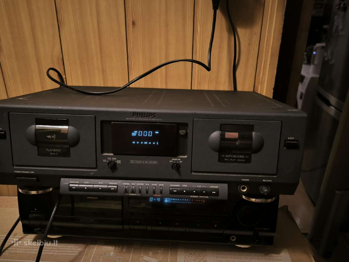 Kasetine Decc Kenwood .tehcnics.sony.philips. - nuotraukos Nr. 2