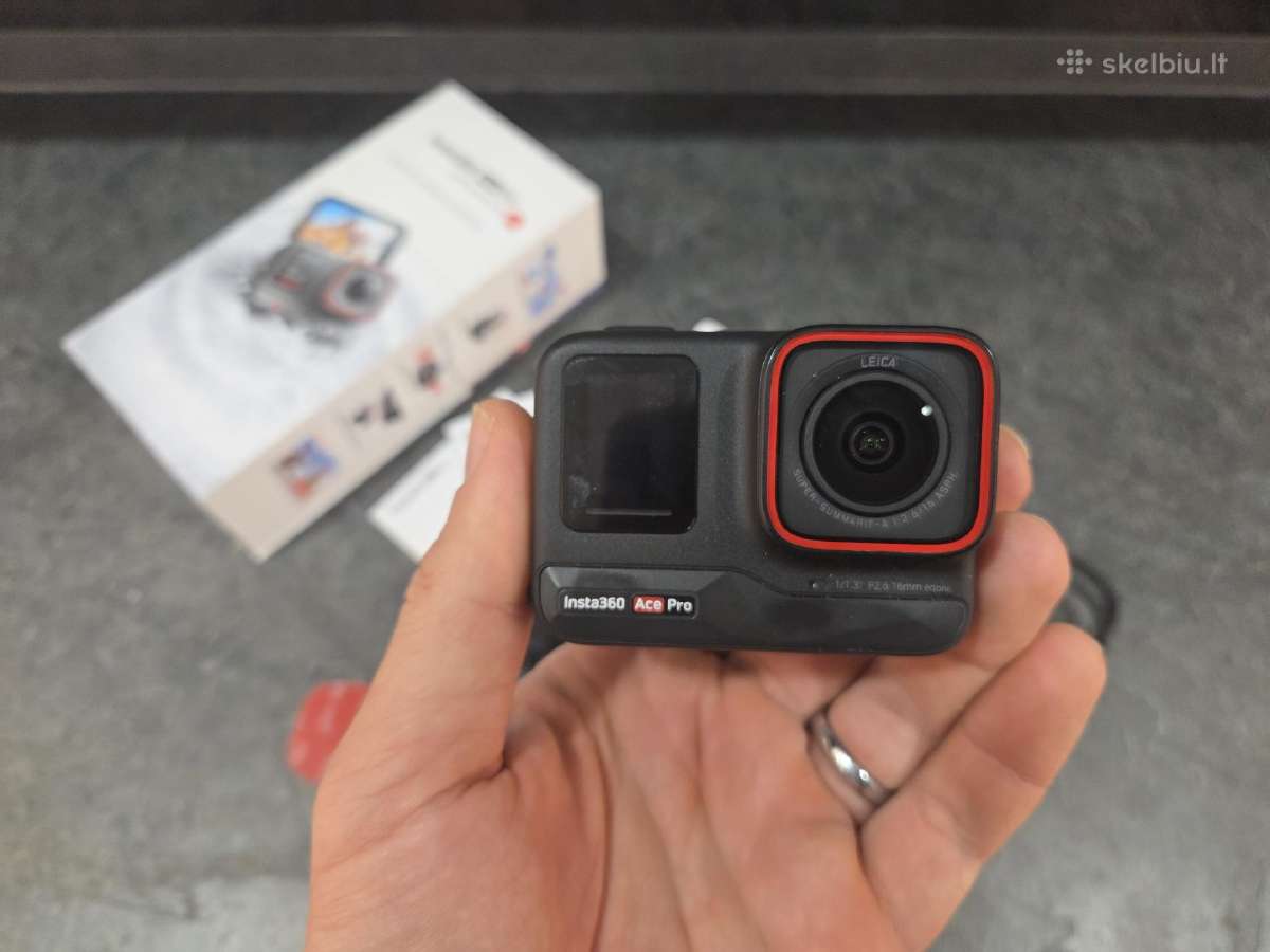 Insta360 Ace Pro veiksmo kamera - nuotraukos Nr. 2