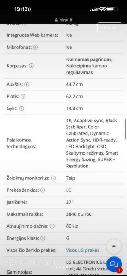 Monitorius - nuotraukos Nr. 5