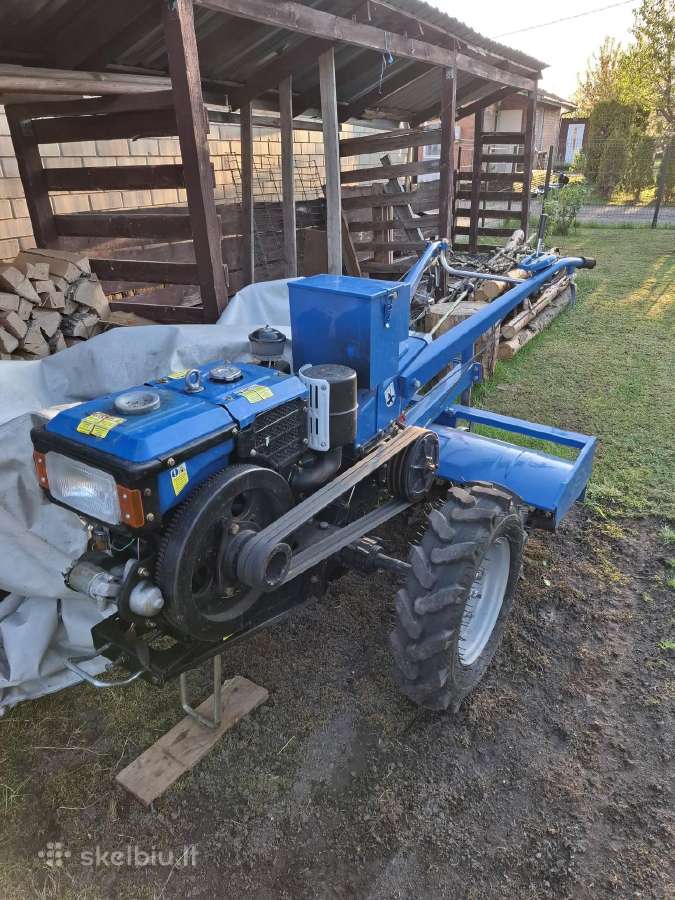 Praktiškai naujas sunkusis motoblokas Мб 1012де - nuotraukos Nr. 4