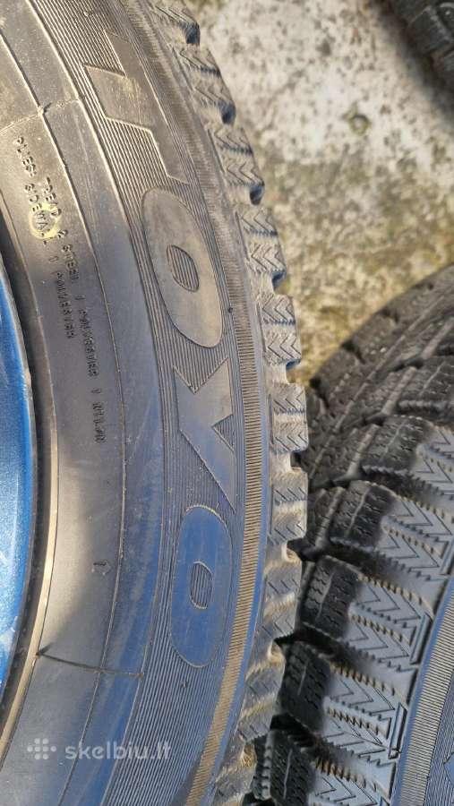 Honda Toyota ratlankiai su žieminėm padangom - nuotraukos Nr. 3