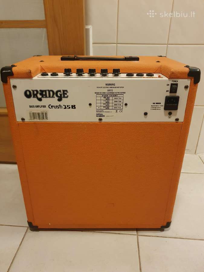 Orange crush 35b stiprintuvas (bosinis kubas) 35w - nuotraukos Nr. 3