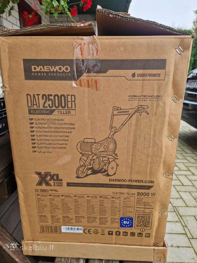 Elektrinis Kultivatorius Daewoo Dat 2500er - nuotraukos Nr. 9