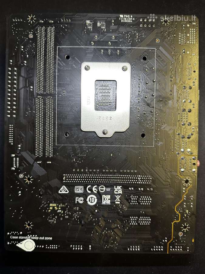 Msi H510m Pro-e Lga1200 Ddr4 M.2 I/o Shiel - nuotraukos Nr. 4