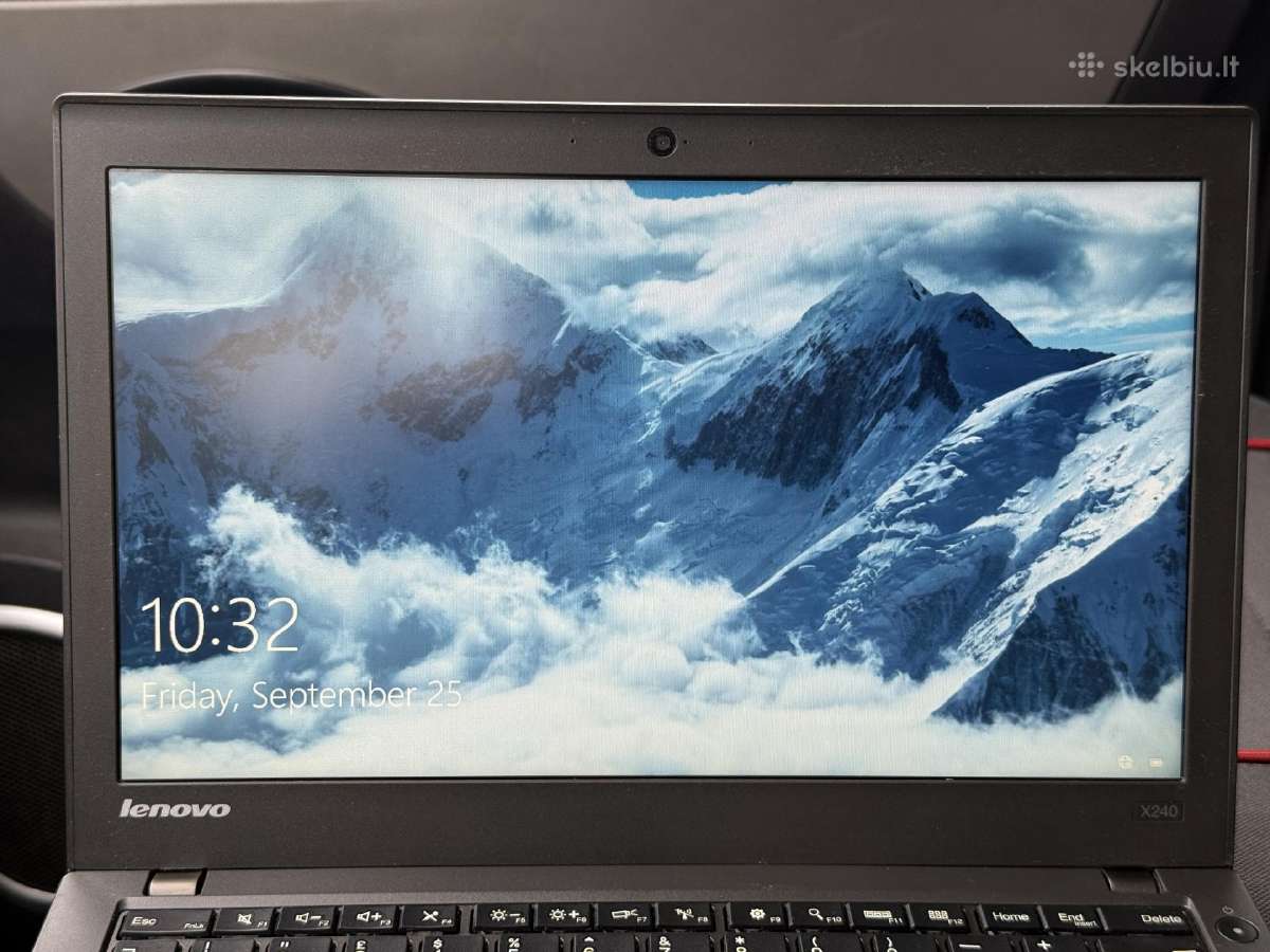 Lenovo Thinkpad X240 i5-4300u 8gb RAM 256gb SSD - nuotraukos Nr. 30