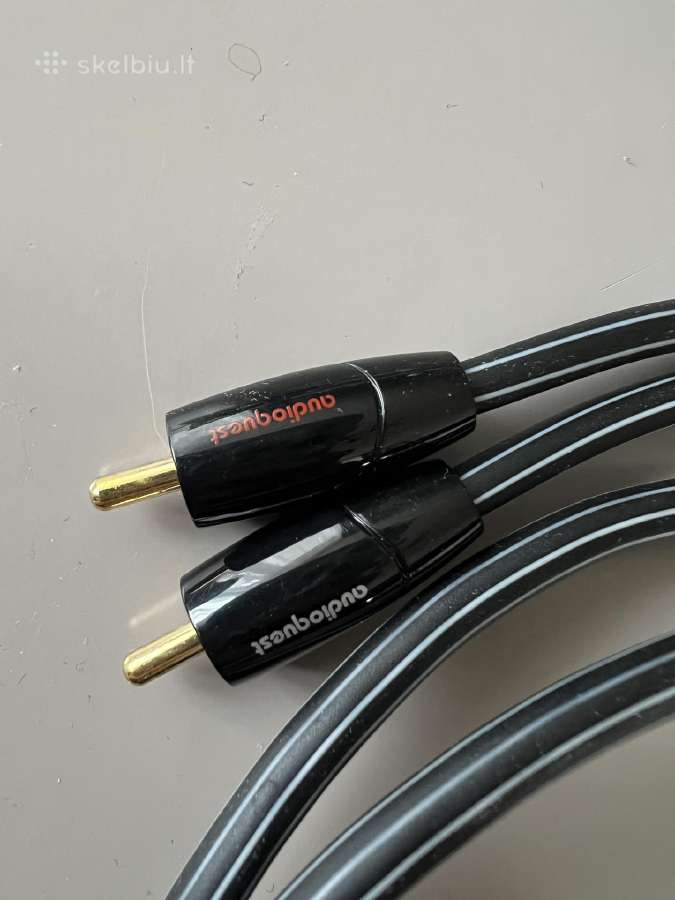 Audioquest Tower 3,5 mm į2x rca laidas, 1,5 m - nuotraukos Nr. 5