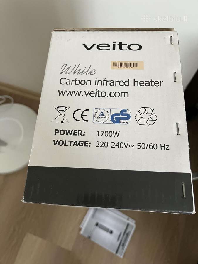 Veito infraraudonųjų spindulių šildytuvas - nuotraukos Nr. 9