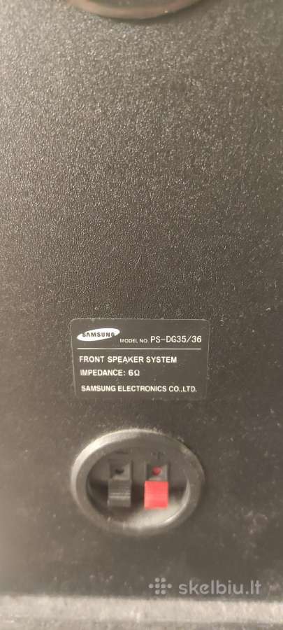 Samsung Mm-dg35 audio sistema - nuotraukos Nr. 4