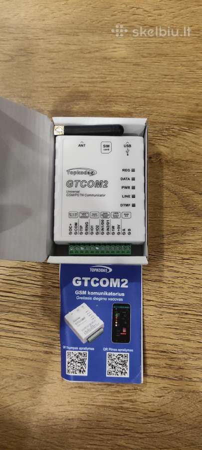Gtcom2-2g Universalus Gsm komunikatorius - nuotraukos Nr. 2