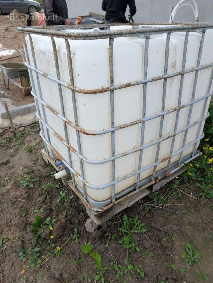 Toninė bačka vandens talpa 1000 litrų - nuotraukos Nr. 2