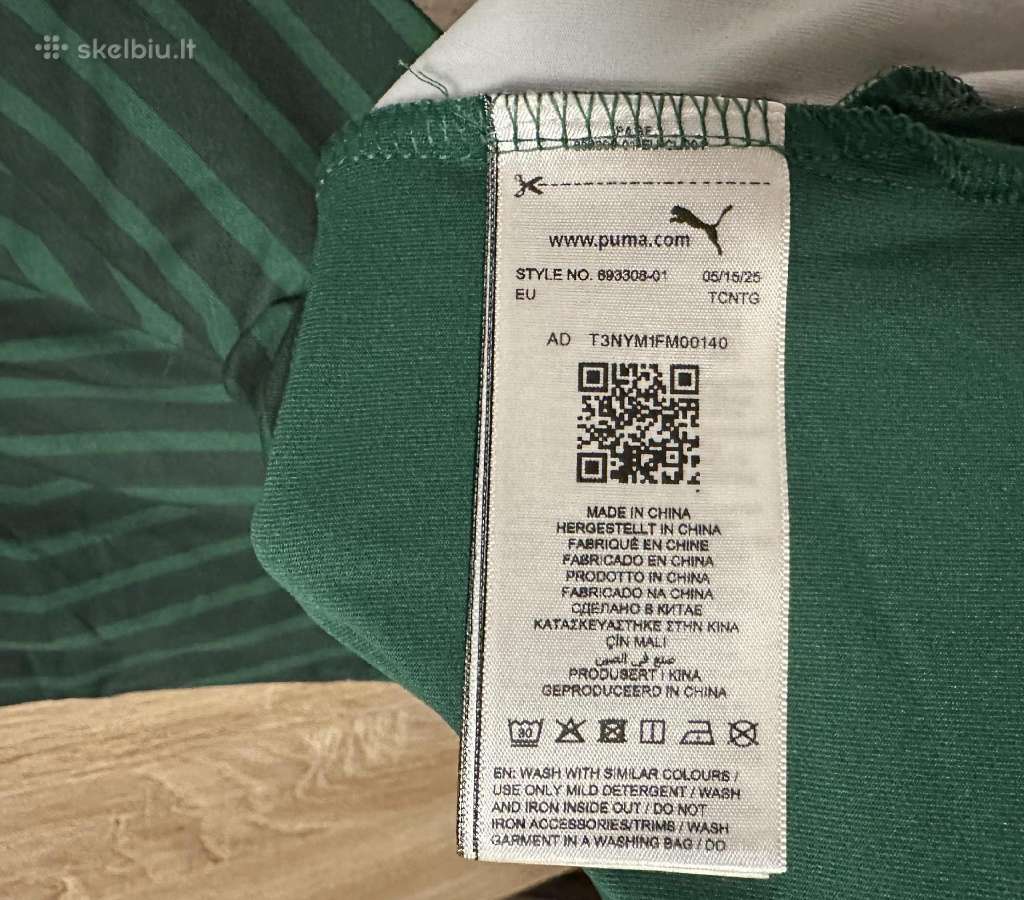 Puma žalgiris maikutė - nuotraukos Nr. 4
