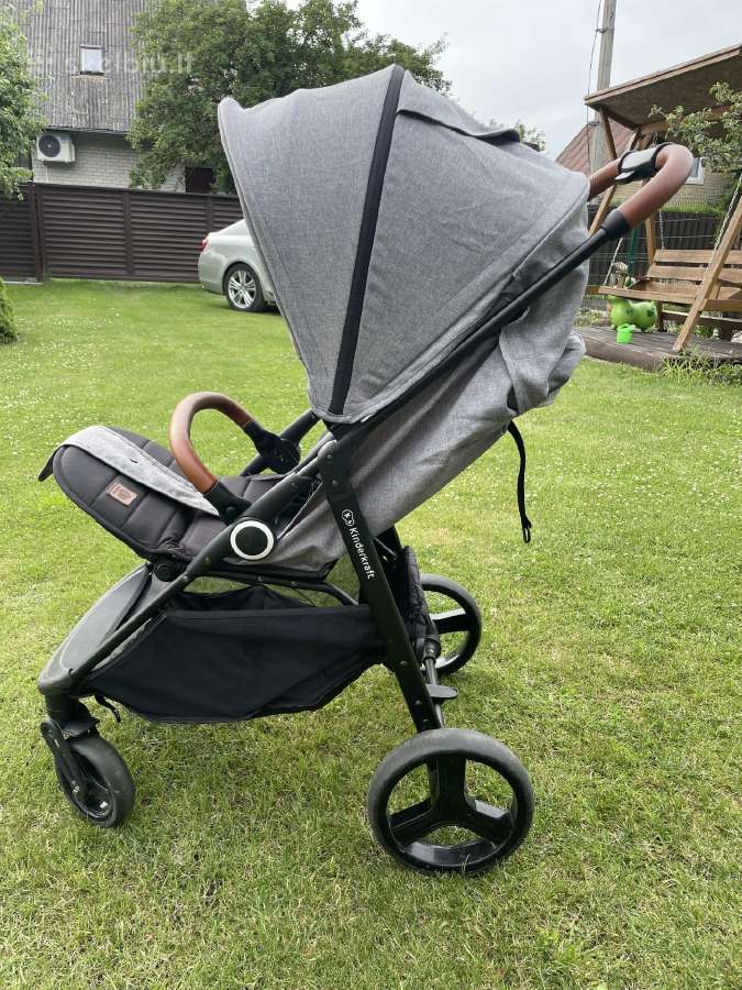 Vežimėlis Kinderkraft Grande plus - nuotraukos Nr. 4