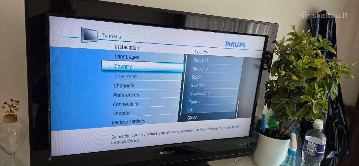 Philips 32pfl7332/10 televizorius su pultu, stovu - nuotraukos Nr. 2