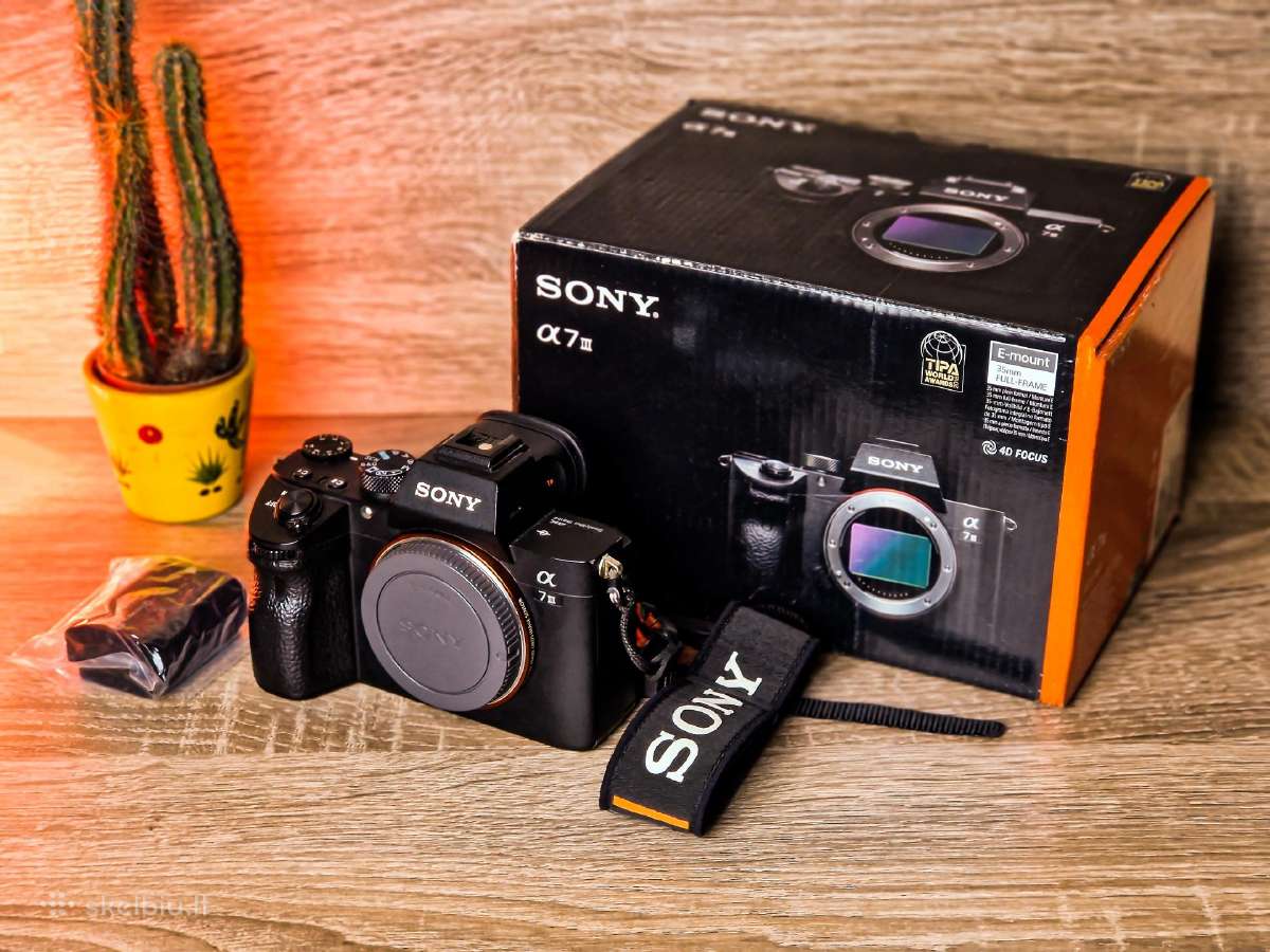 Fotoaparatas Sony A7 Mark III Full Frame - nuotraukos Nr. 5
