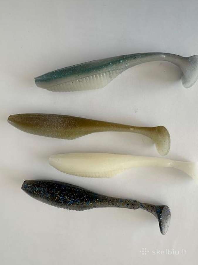 Guminukai lydekoms Duo Realis Versa Shad Fat - nuotraukos Nr. 2