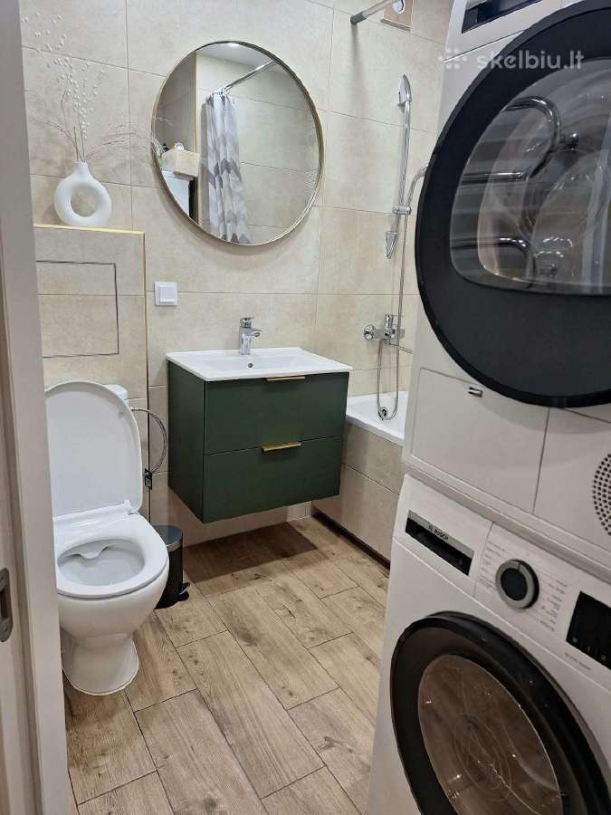 Išnuomojamas naujai įrengtas 3 kambarių butas - nuotraukos Nr. 11