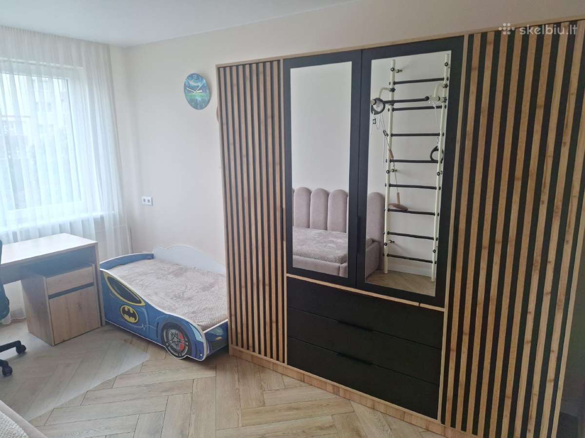 Išnuomojamas naujai įrengtas 3 kambarių butas - nuotraukos Nr. 8