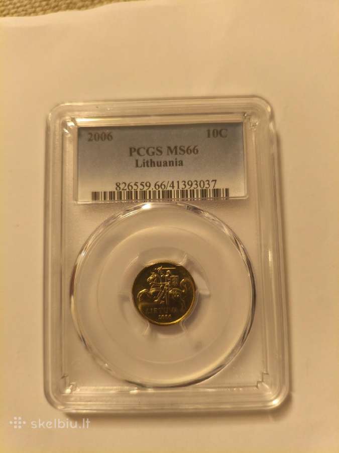 Pcgs 10 centų 2006m - nuotraukos Nr. 2