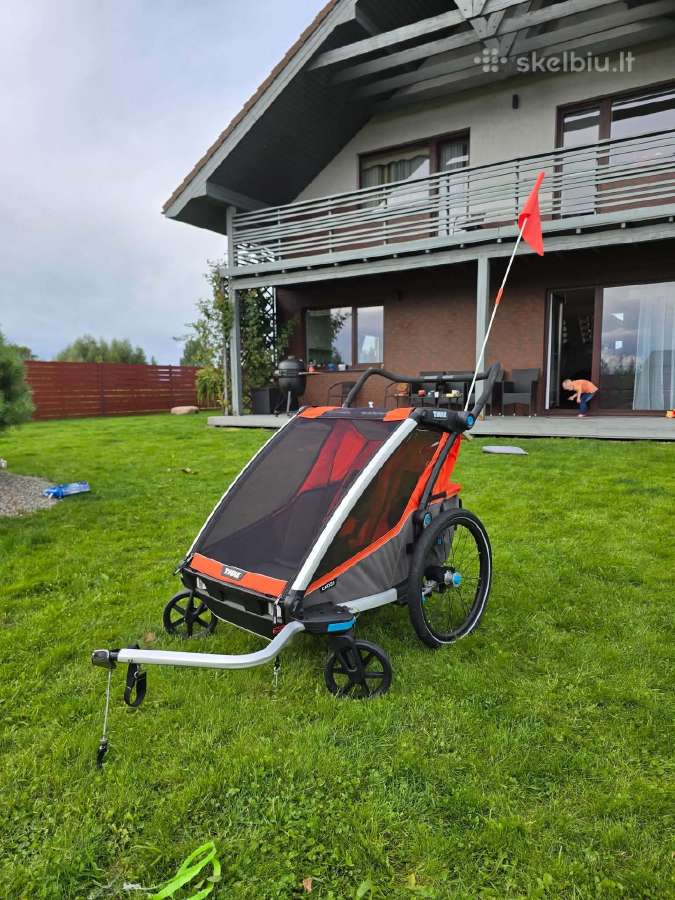 Dviračio priekaba Thule Cross 2 - nuotraukos Nr. 15