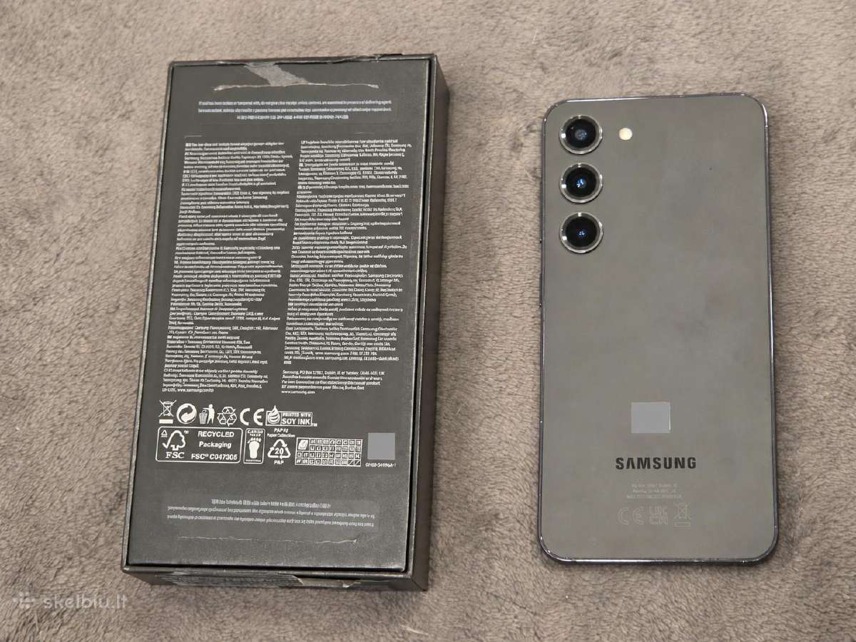 Samsung Galaxy S23 8/256 GB, juodas - nuotraukos Nr. 2