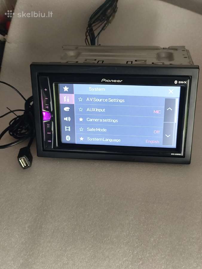 Automagnetola bluetooth, Usb, tel.laikiklis - nuotraukos Nr. 26