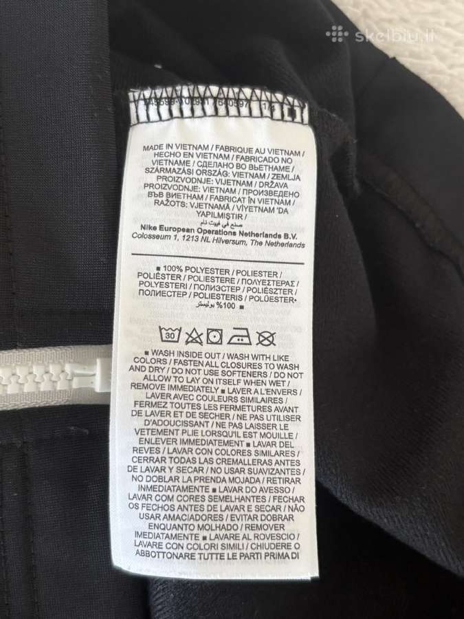 Nike juodas sportinis treningų džemperis S - nuotraukos Nr. 6