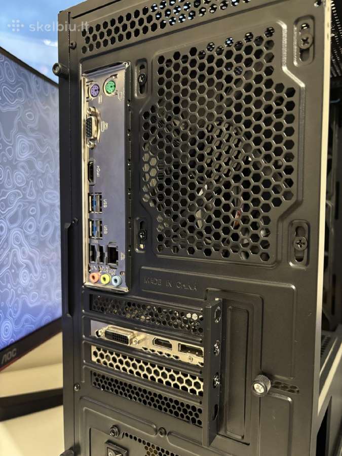 Gtx 1650,ryzen 5 2600, 16gb ddr4,240gb SSD,1tb HDD - nuotraukos Nr. 4