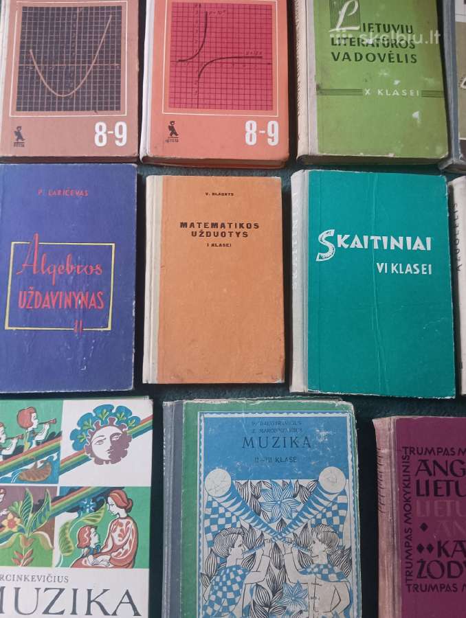 Seni vadovėliai - nuotraukos Nr. 4
