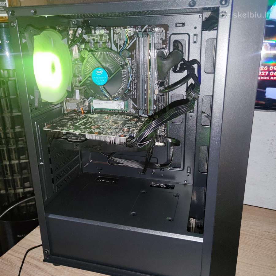 I5 8400,12ram,256nvme+2tb HDD,gtx1060 3gb - nuotraukos Nr. 2
