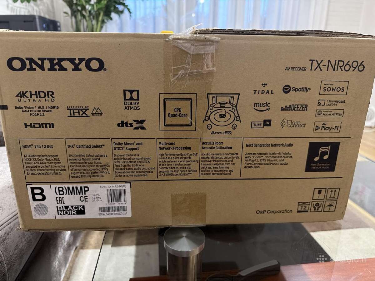 Onkyo Tx-nr696 - nuotraukos Nr. 4