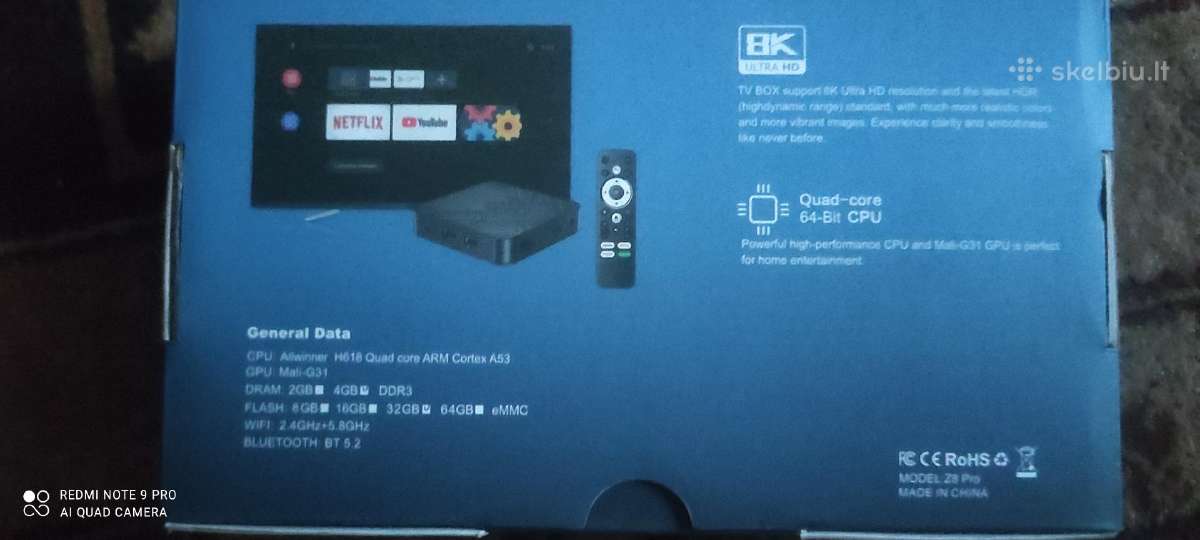 Android Priedelis į TV.perinstaliavimas, programų - nuotraukos Nr. 2