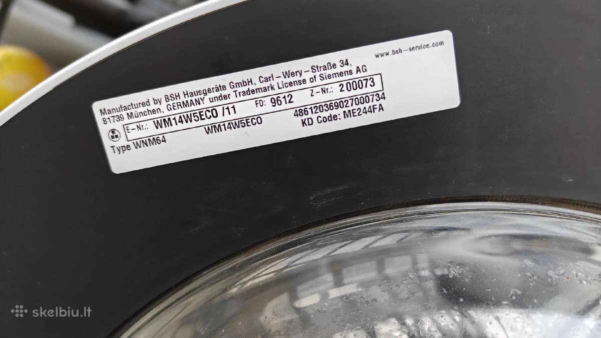 Siemens Iq700 - nuotraukos Nr. 3
