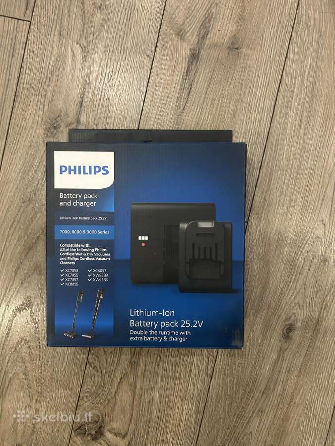 D. siurblys-šluota Philips Xc7055/01 - nuotraukos Nr. 4
