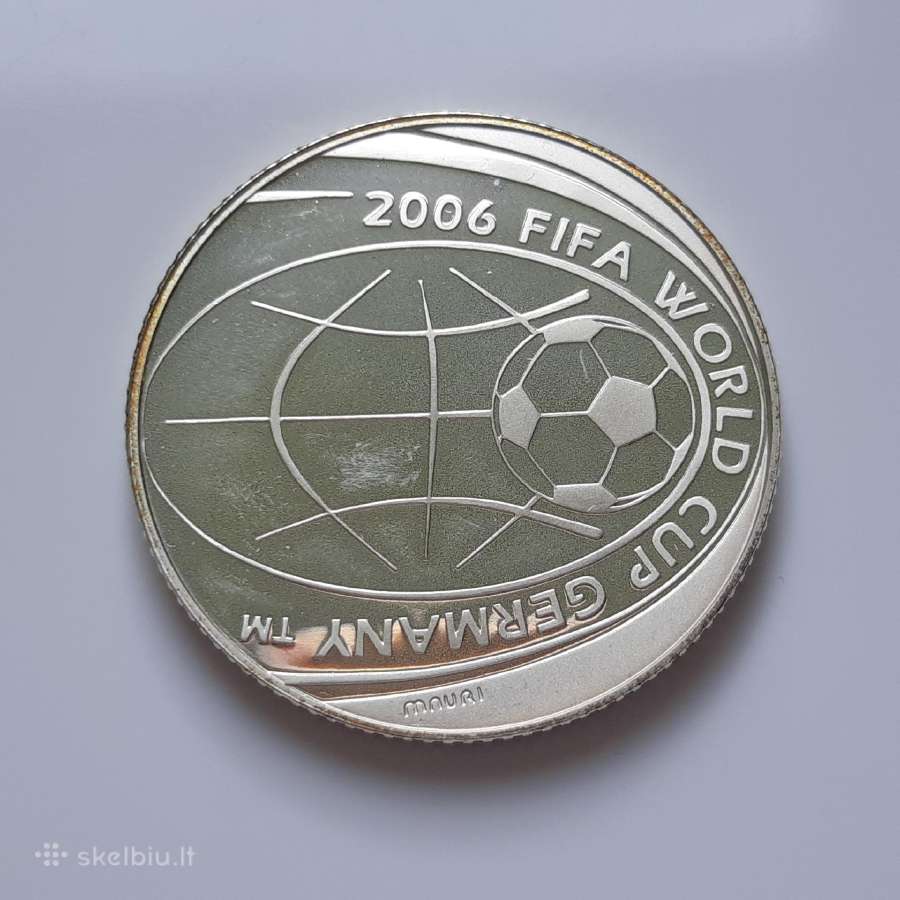 Italija 5 euro sidabras Futbolas 2004 - nuotraukos Nr. 2