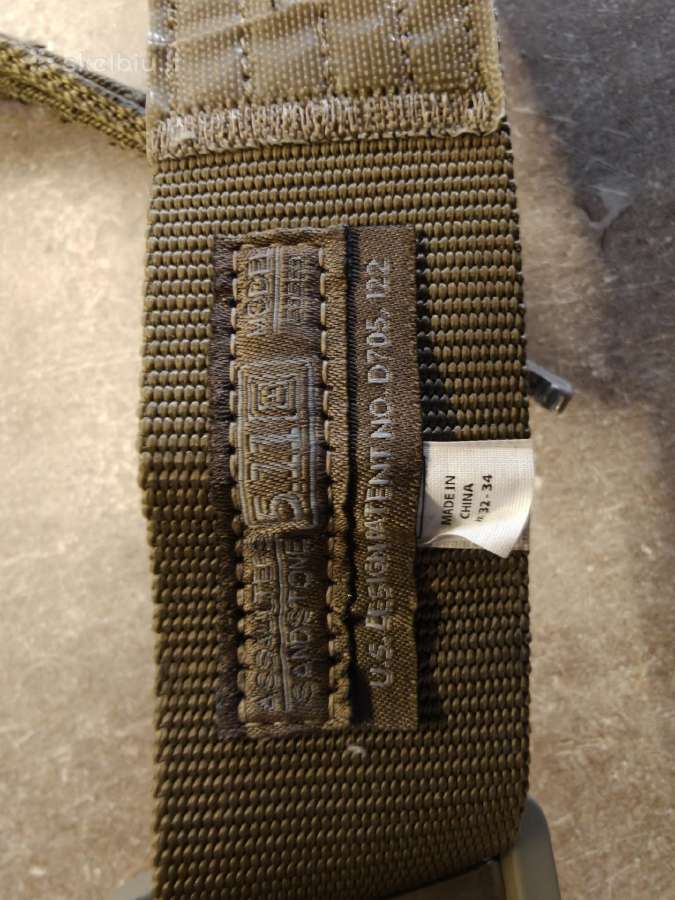 5.11 tactical cobra diržas - nuotraukos Nr. 4