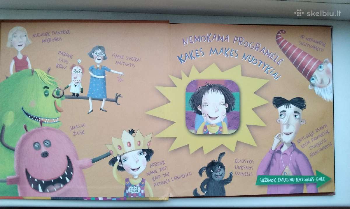 Kakė Makė ir pavogtas laikas. K. M. ir supertėčio - nuotraukos Nr. 3