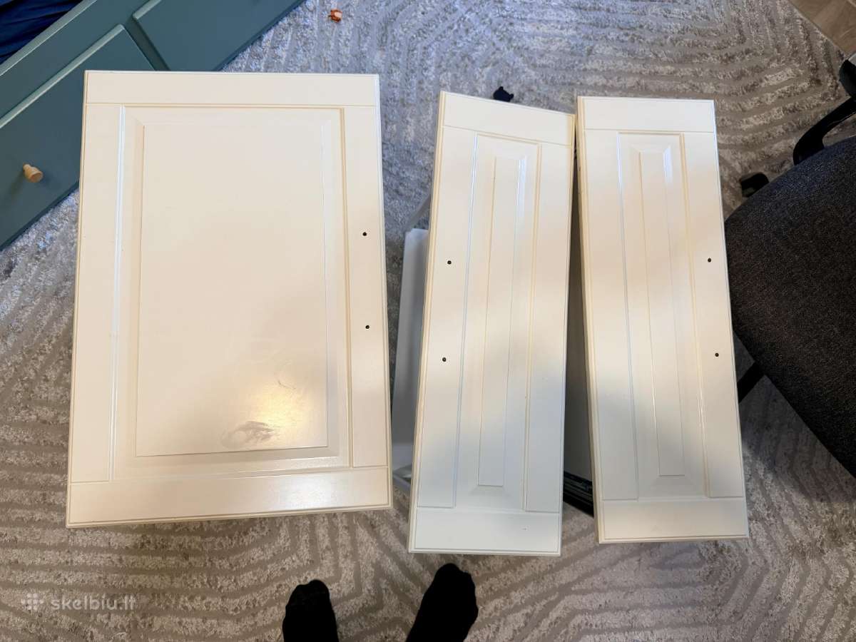 Ikea Bodbyn off-white stalčiai 60 cm – 3 vnt. - nuotraukos Nr. 4